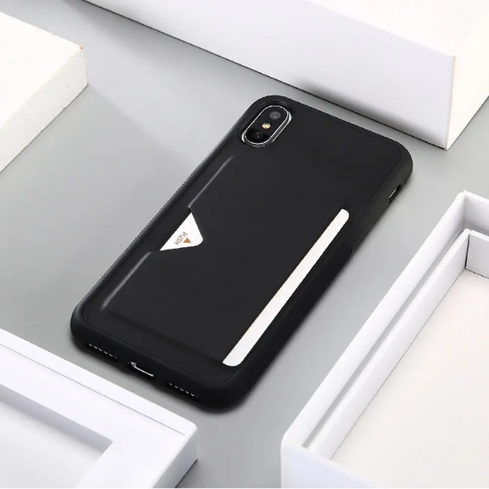 Деловой чехол LAPOPNUT для Iphone 11 Pro Xs Max Xr X 7 8 Plus 6 6s 5 5S SE кожаный чехол для телефона держатель для карт Coque Capinhas