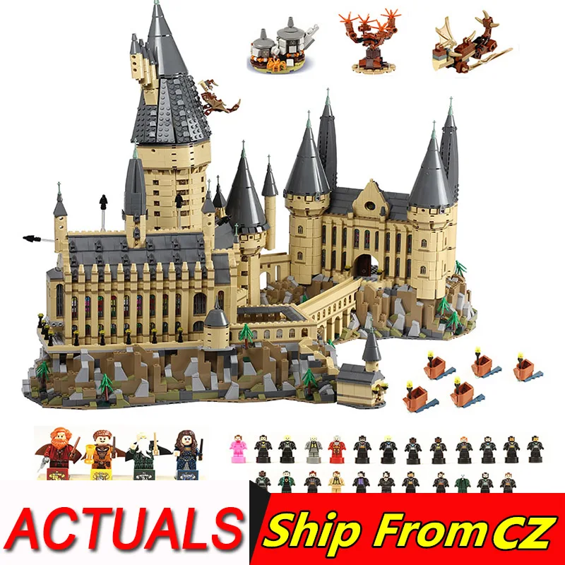 

LepinBlocks 16060 Potter Magic Movie series Hogwart Castle School Compatible 71043 Building Blocks Bricks Toy for Children Gift