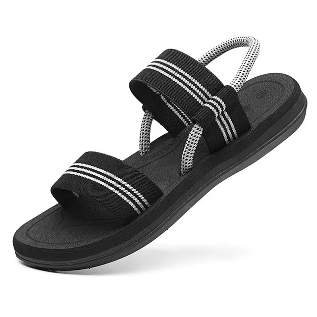 de para hombre, zapatillas para parejas, versión coreana, chanclas para vestir en la playa, novedad verano|Sandalias de mujer| - AliExpress