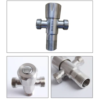

Bathroom 304 Stainless Steel Angle Valves Bidet Angle Valves Toliet 1/2 In Toilet Parts Filling Valves Bathroom Fixture