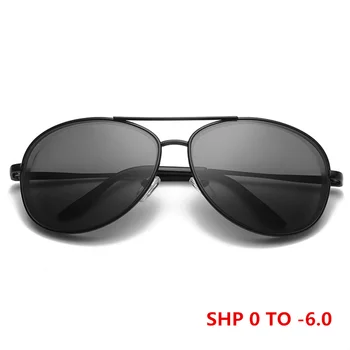 

XojoX Polarized Prescription Sunglasses For Nearsighted 0 to -6.0 Women Men Finished Myopia Sun Glasses Male Driving Glasses