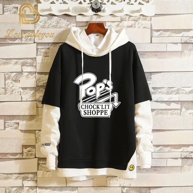 Новинка, трендовый пуловер с 3D принтом ривердейла для пар, спортивная одежда для мужчин и женщин, костюм для косплея, тонкое пальто, Повседневная Толстовка в стиле хип-хоп