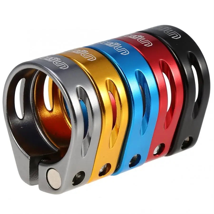 34.9mm Seatpost Clamp Aluminium Alloy MTB Road Bike Bicycle Seat Post Clips Quick Release Mountain Fixed Gear | Спорт и развлечения