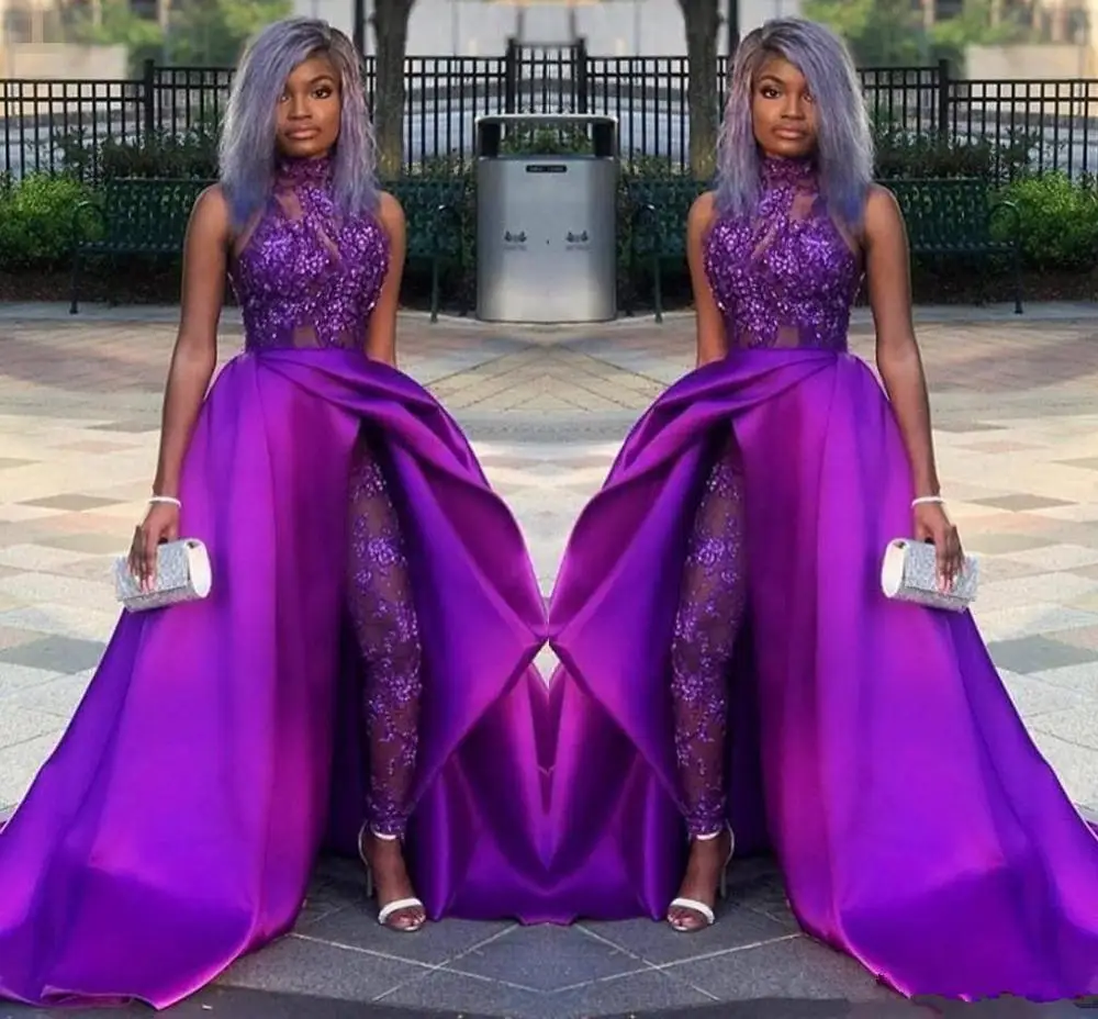 Modern Jumpsuits Prom Dresses With 