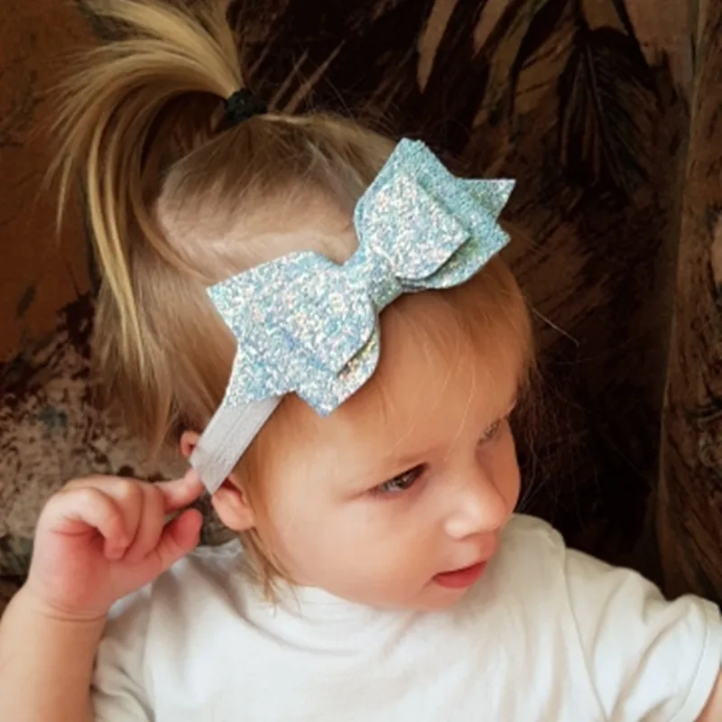 À faire soi-même Cute Kids Fille Bébé Mousseline Bébé Fleur Serre-tête Noeud Cheveux Band Headwear 