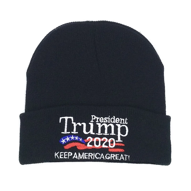 LIBERWOOD Trump Keep America Great MAGA Campaign вязаная трикотажная шапка с черепами Кепка Трампа США шапка для мужчин и женщин зимняя шапка