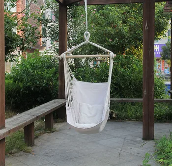 

Glider Net Red Swing Indoor Adult Dormitory Canvas Household Lazy Nordic B & B Cradle