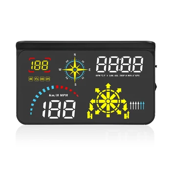 

New Smart Car Display Automobile Universal Navigation Projector HD HUD Heads-up Display