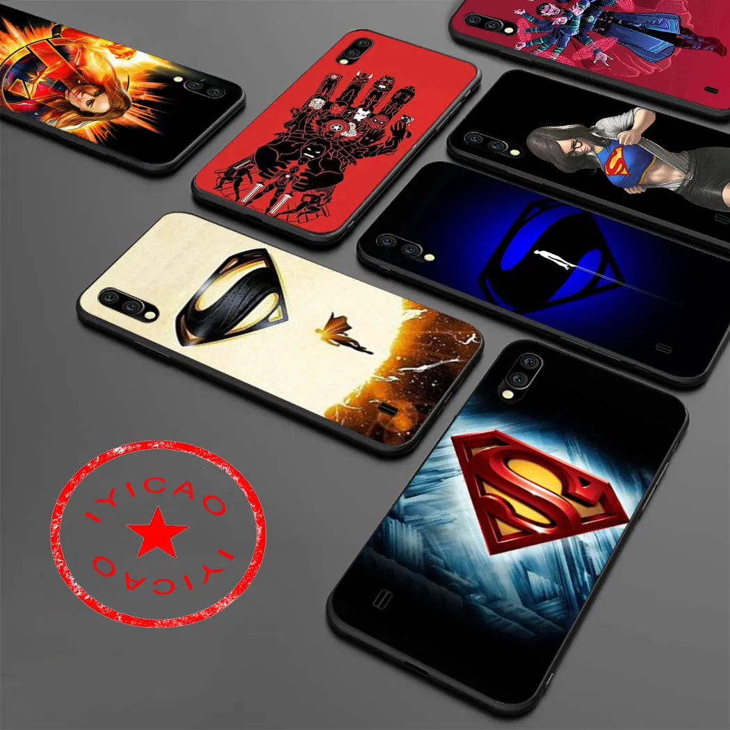 Marvel Creative Soft Case for Samsung Galaxy A50 A70 A60 A40 A30 A20 A10 M10 M20 M30 M40 Phone |