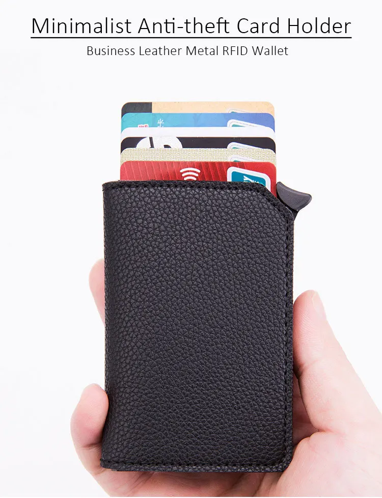 Углеродное волокно Rfid держатель для карт мужские кошельки сумка для денег мужской черный короткий кошелек маленький кожаный тонкий кошелек тонкий мини волшебный кошелек