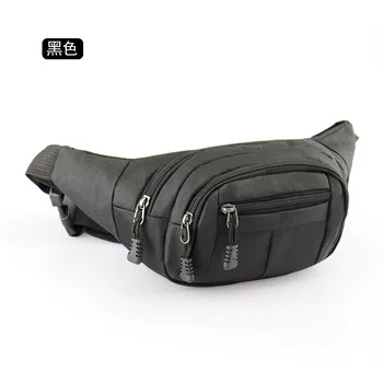 

1PCS Lumbar Bag Male Waterproof Multifunctional Ride Mobile Phone Work Waist Bag.