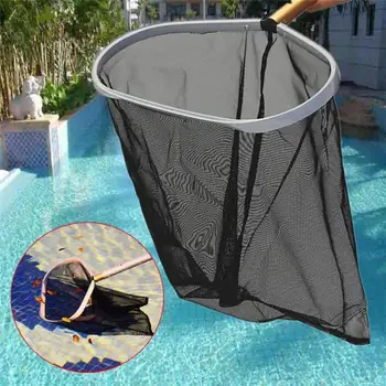 

Professional swimming pool cleaning net aluminum frame fine mesh pool fountain large aquarium swimming cleaning accessories