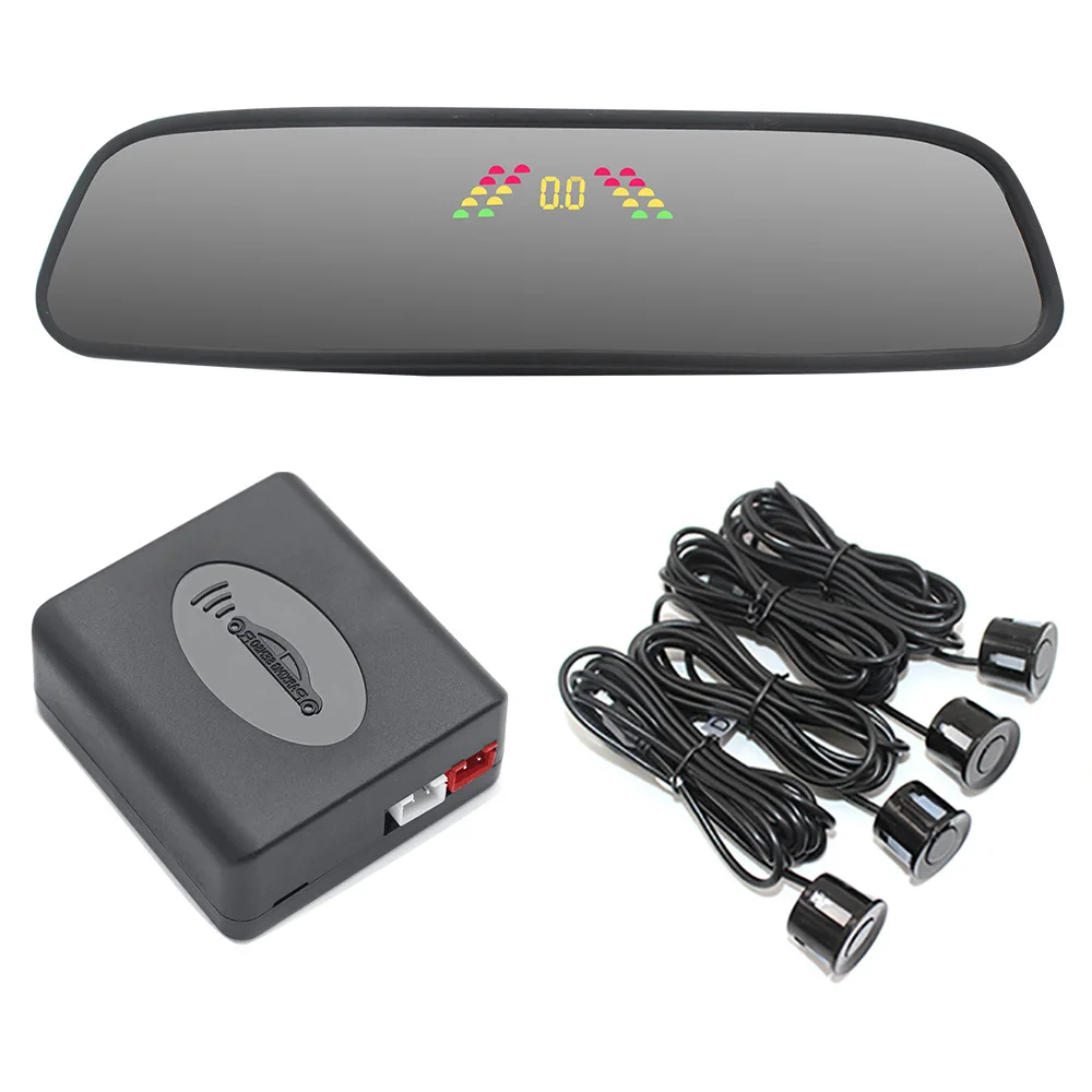 

Digital LED Rear View Mirror Reversing Radar Anti-Glare Radar Rear View Mirror with Reversing Feature Rear View Mirror Radar
