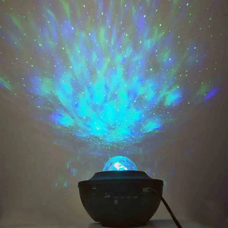 

LED Night Light Multiple Colors Star Sky Light Rotating Projector Lamp Lights Rechargeable Bluetooth Speaker