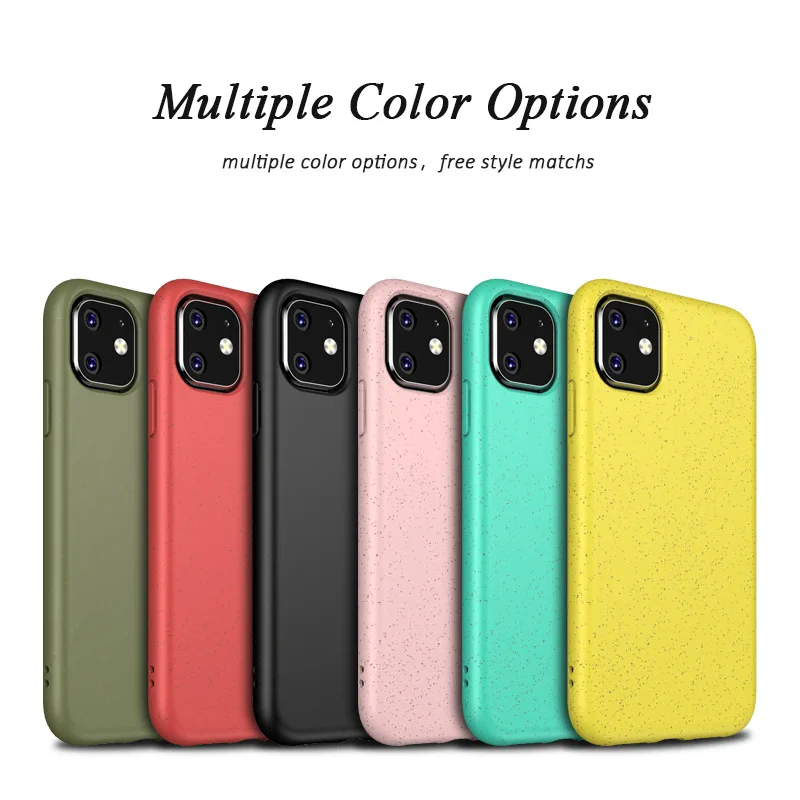 Чехол из натуральной пшеничной соломы для iPhone 11 Pro Max X XS 6 7 8 XR Plus эластичный ТПУ