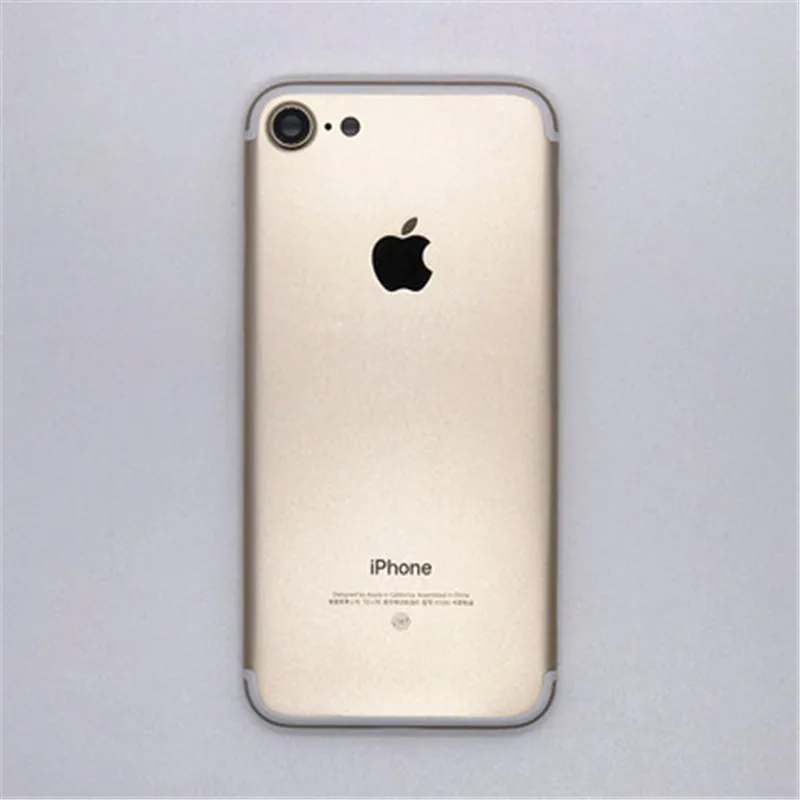 7 luxury gold color 99% корпус мобильного телефона для iphone 7/7P задняя крышка, запачасти замены lcd мобильного телефона ремонт Запчасти - Цвет: 7 luxury gold color