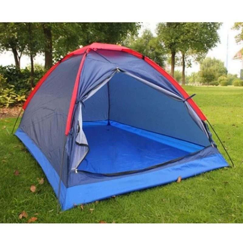 Outdoor Camping Tent 2 Person Single Layer Windproof Waterproof Beach for Fishing Hiking Mountaineering | Спорт и развлечения