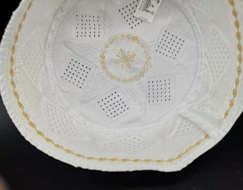 Белые индийские Сатиновые шапочки мусульманские мужские Kippah африканские тюрбаны мужские молитвенные новые хиджаб еврейская шляпа Allah Boina Feminina