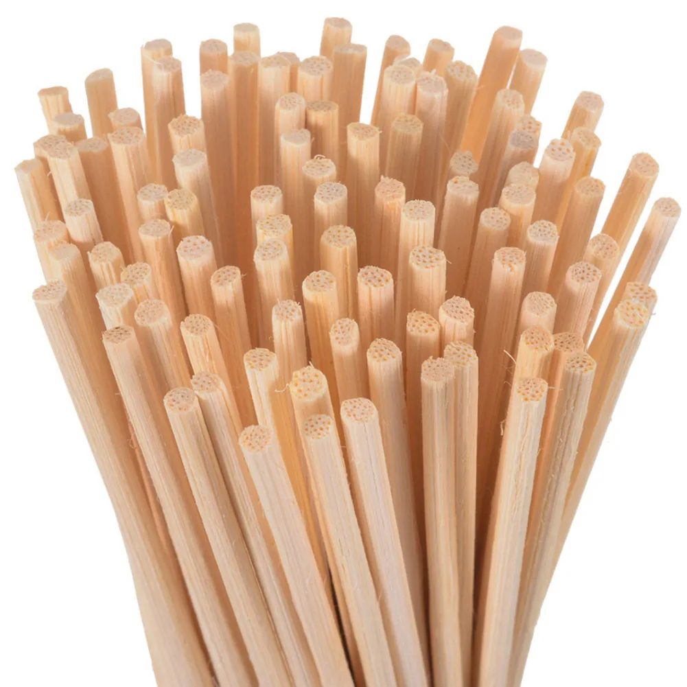 100/50/30pcs Natural Rattan Sticks Fragrance Diffuser Aroma Oil Diffuser Rattan Sticks Home Bedroom Bathrooms Decor