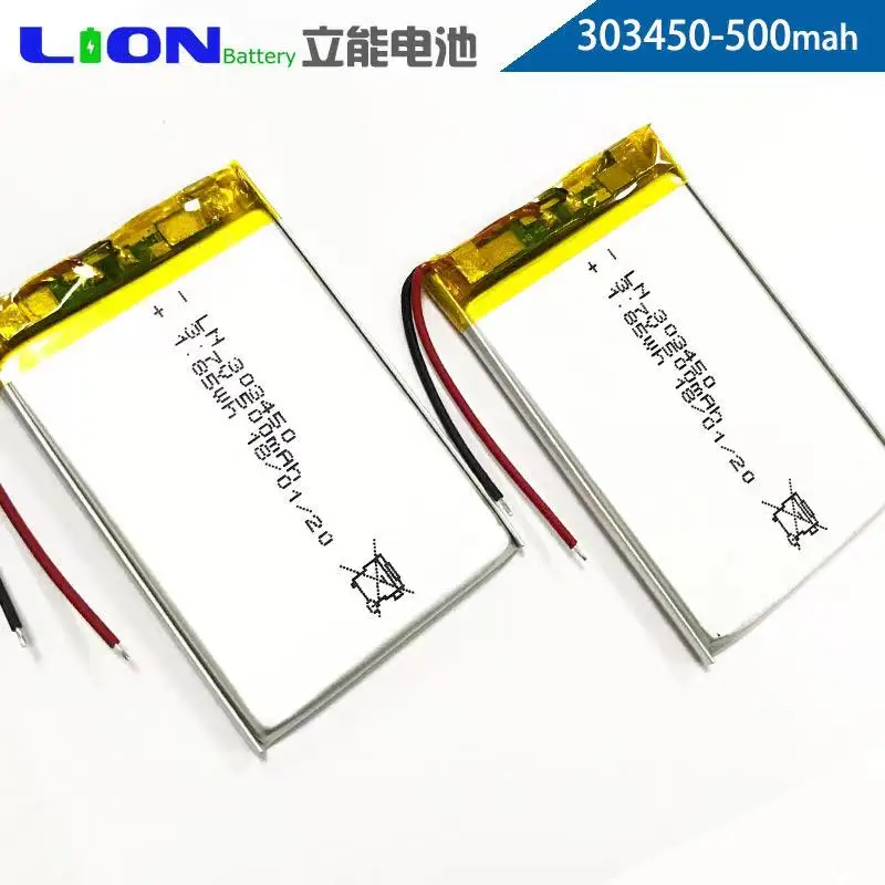 リチウムポリマー電池,超薄型,303450, 333450, 283450 v,3.7 mah