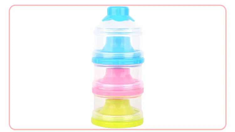 Multi-functional Separate Three-layer Milk Powder Boxes Milk Container Portable Nursing Large-Volume Baby Storage