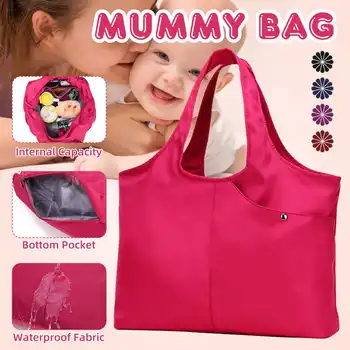 

Baby Diaper Bags Waterproof Large Capacity Maternity Mummy Nursing Bag Shoulder Bags Nappy Bags Milk Bottle Bag For Baby Care