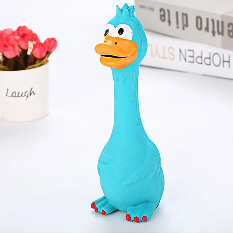 Silicone Soft Anti-press Toys Novelty Kids Pinching Puppy Screaming Chicken Toy Funny Children Toy For Dogs Squeaker Chew Ducks
