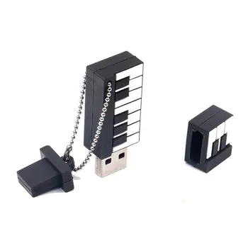 

Funny Musical Paino Shape USB2.0 U Disk Pendrive High Speed USB External Memory Stick Pen Drive for Laptops Notebook