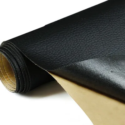 thumbnail image 1 of Cinta de reparación de cuero, parche autoadhesivo de reparación de cuero para sofá, asiento de automóvil, bolso, muebles, asiento del conductor, negro, 50 x 142 cm, 1 of 5