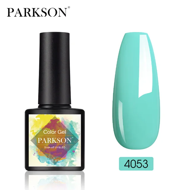 Parkson No Wipe Top Coat Base Coat Nail Gel polish Design Enhancer Varnish Semi Permanent Soak Off UV LED Nail Art Tool 4053