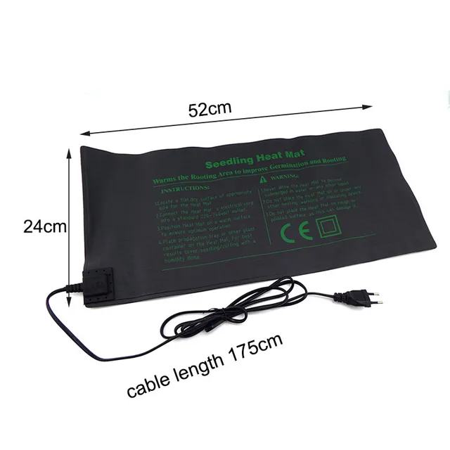 Növényi Palánta Fűtés Szőnyeg Magvaki Virág Kezdő Pad Vízálló Csírázási Szaporodási Klón 110 V/220 V Kerti Készletek A1 - Image 2