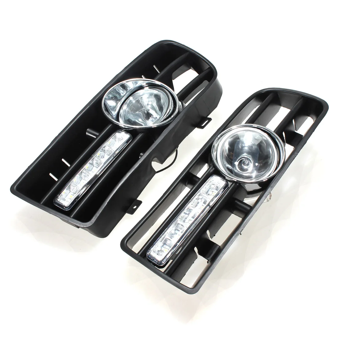 

Hot Sale 2Pcs Car Front Bumper Grille Driving Fog Lamp Light Set With LED for VW GOLF MK4 1997-2006