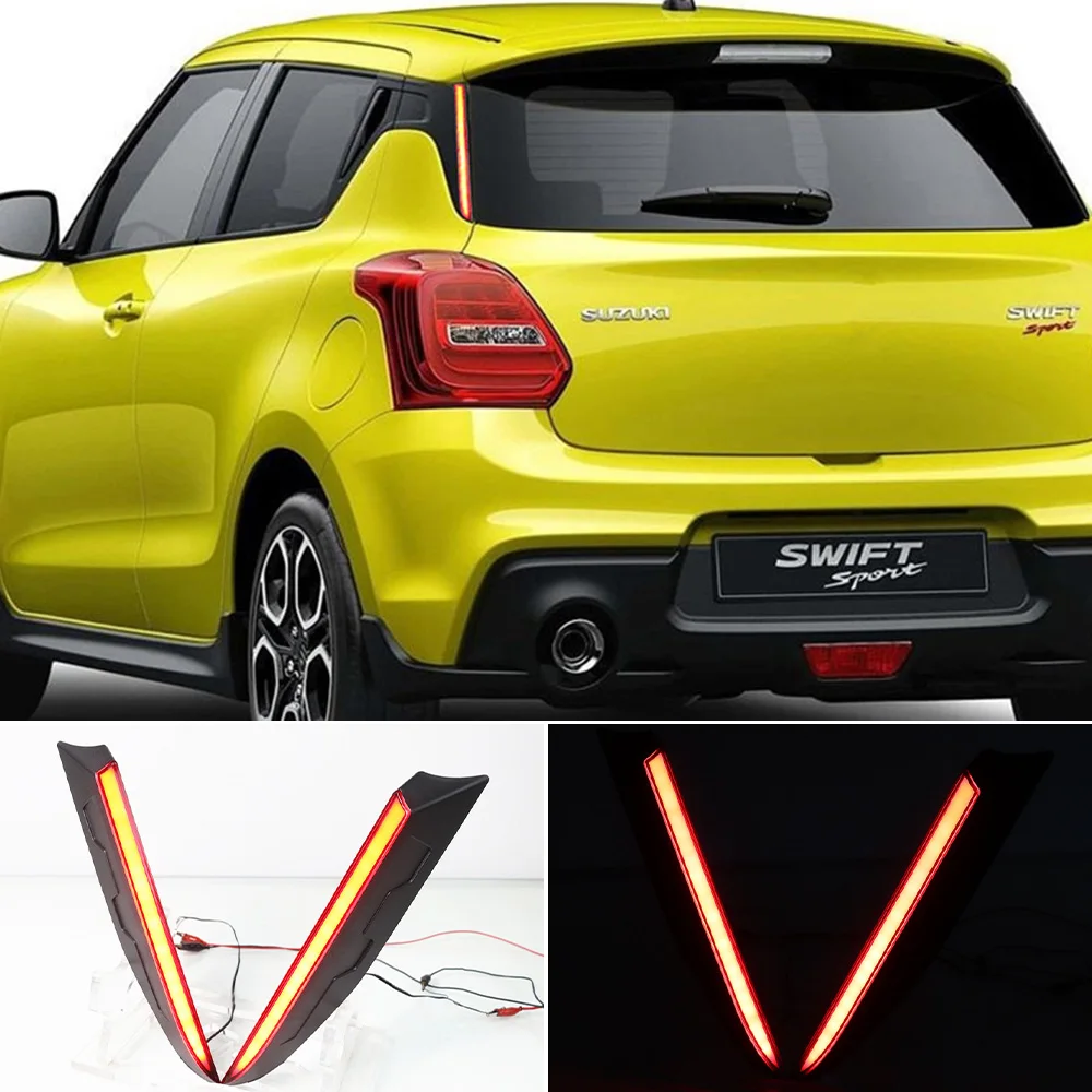 CSGJMY мульти функции Автомобильный светодиодный для Suzuki Swift 2017 2018 2019 задний