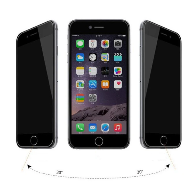 Rsionch антишпионская Защитная пленка для экрана для iPhone 6s 7 8 Plus защита конфиденциальности закаленное стекло для 5S 6 6 S 7 8 Ccreen Защитная пленка