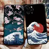 3D Emboss Mountain Silicon Phone Case For Coque iPhone 6 7 6S 8 Plus 5 5S SE 2022 10 X XR XS 11 12 Pro Max TPU Relief Back Cover ► Photo 2/6