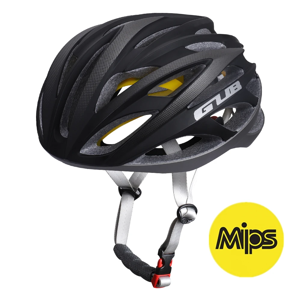 GUB M8 шлем MIPS Женский Мужской велосипедный MTB велосипед Горный шоссейный велосипедный безопасный открытый спортивный шлем с MIPS системой - Цвет: Черный