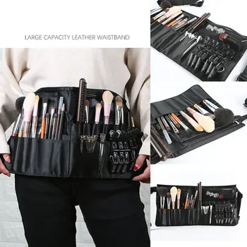 

waist belt bag for professional make-up artist Fiber makeup tool bag makeup waist bag makeup storage bag