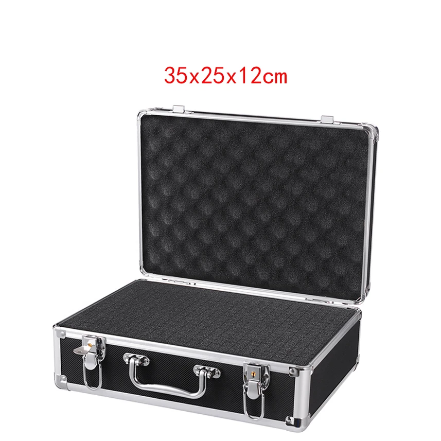 Durable Portable Aluminum ToolBox Case with Sponge