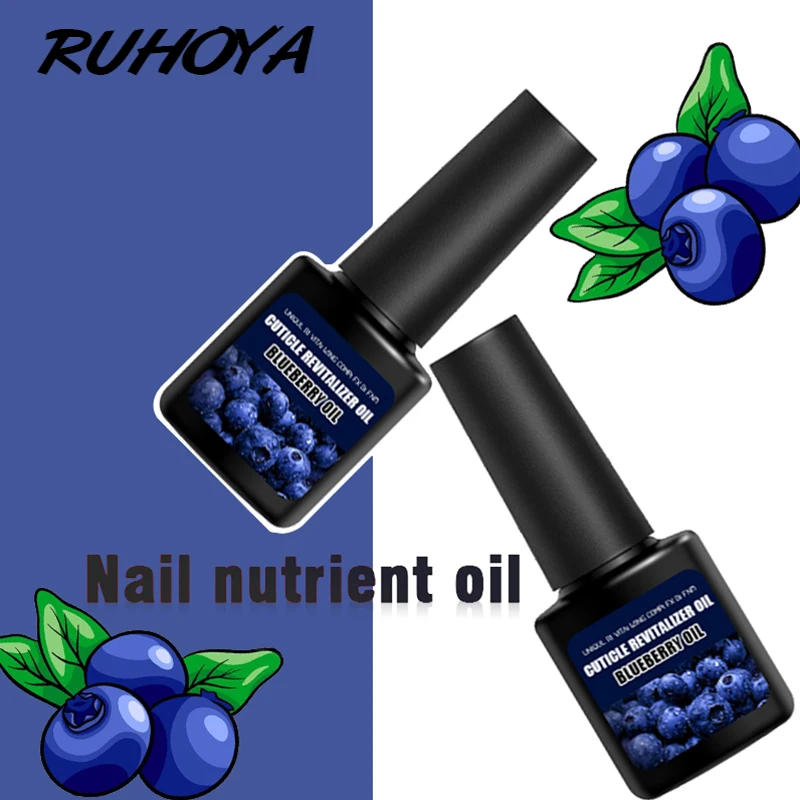 Ruhoya питание масло 8 мл верхнее покрытие Базовое набор Масло для кутикулы 11 цветов