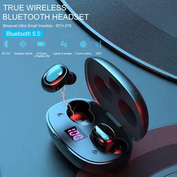 

New TWS Earphones Wireless Bluetooth Headphone 1200mAh Charging Box 9D HIFI Stereo Sports Headsets Waterproof In-ear Earburds