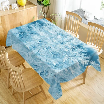 

Feather Tablecloth Plumage Table Cloth Dustproof Washable Cloth Rectangular Table Cover for Home table Decor
