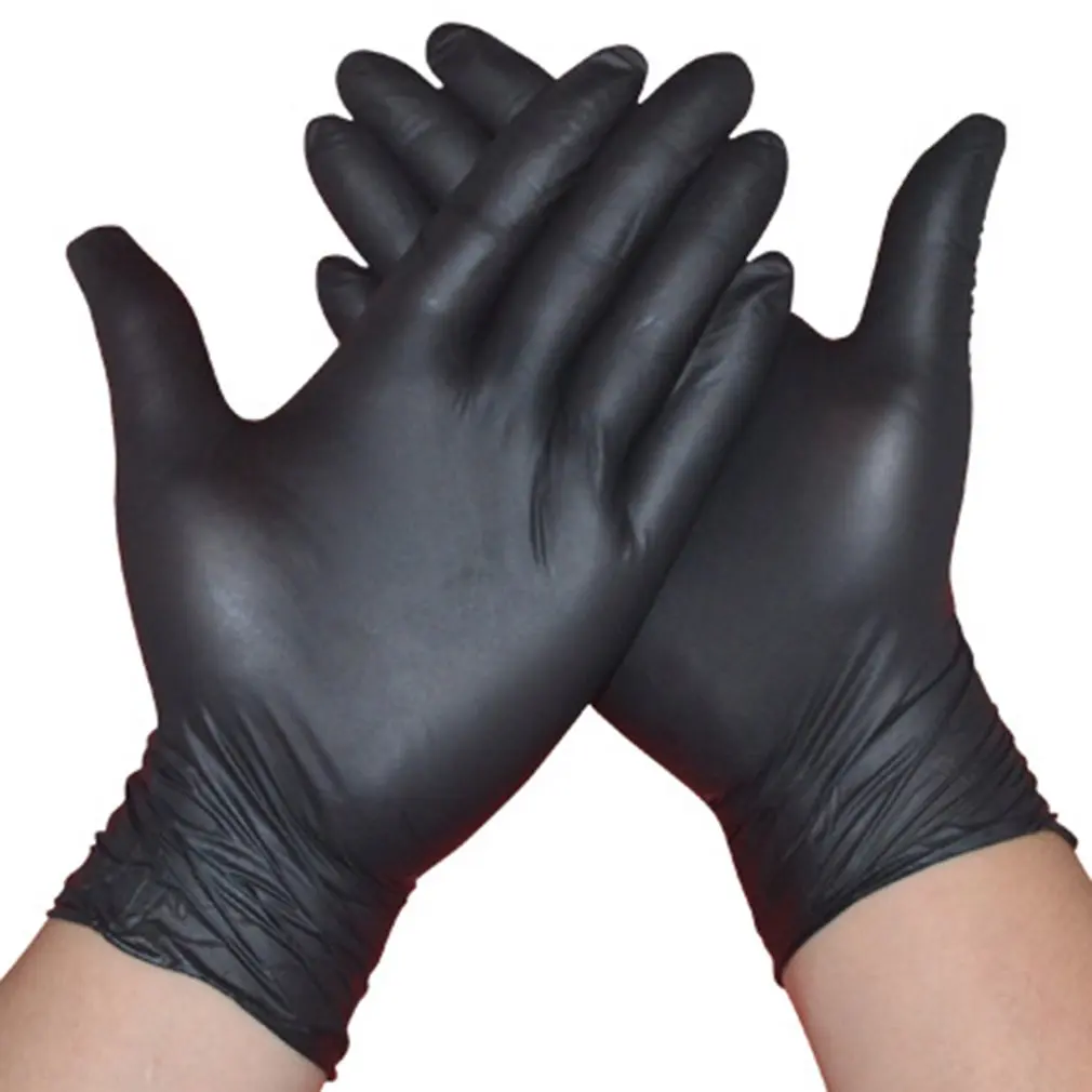 50 пар одноразовые латексные перчатки электронные лабораторные перчатки одноразовые рабочие перчатки многоразового использования
