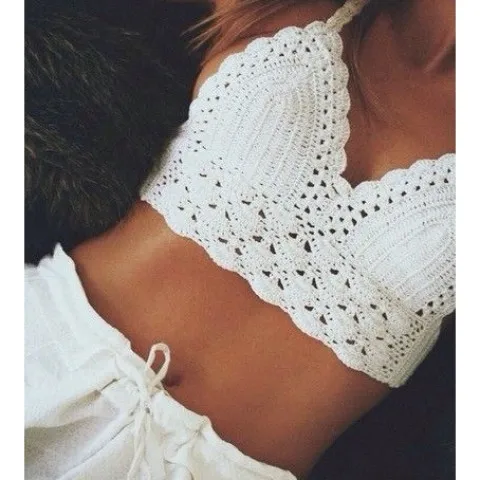 ^Cheap New Style Handmade Crochet Hook Crochet Bikini Sexy Beach Backless Crochet Bra ^Cheap New Style Handmade Crochet Hook Crochet Bikini Sexy Beach Backless Crochet Bra