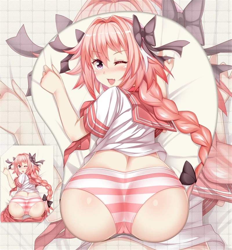 1 шт. Fate/apocripha мультфильм Astolfo 3D коврик на запястье Косплей Опора аниме напечатанный коврик для мыши коллекция домашнего декора для женщин и мужчин