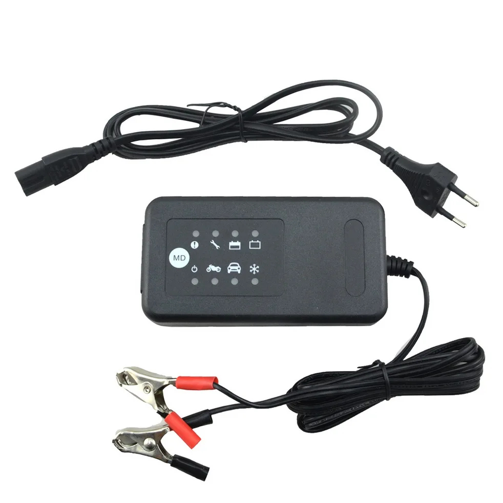 

GudyExtender 12V motorcycle car battery charger maintainer with desulfate function for lead acid battery