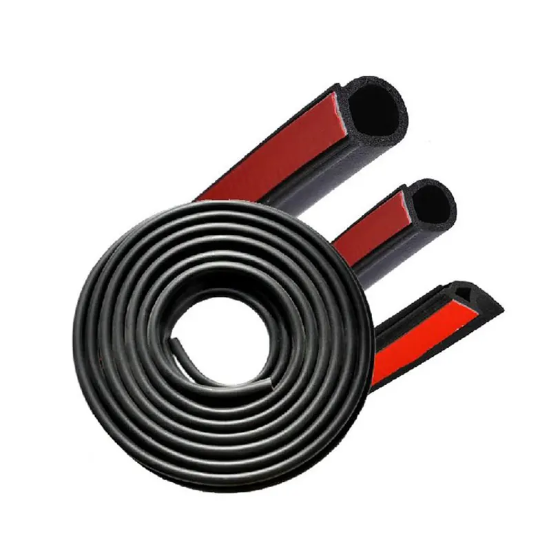 Vehemo EPDM уплотнительная лента 5 м резиновые уплотнительные полоски уплотненительная лента полоса для полых маленьких автомобилей для защиты