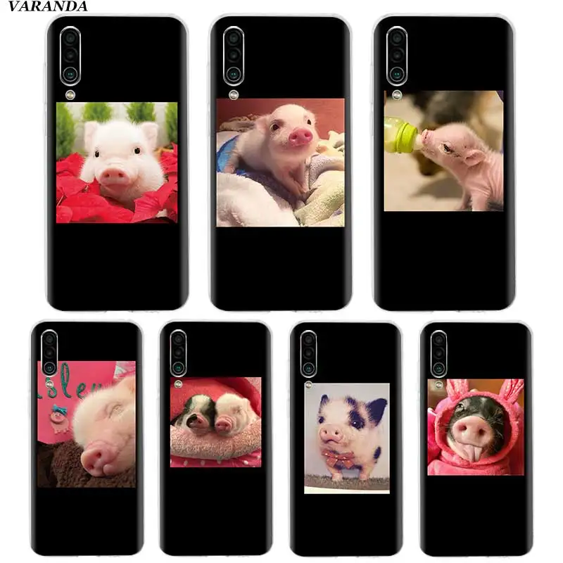 

Cute Little Pink Pet Pig Soft Case for Meizu 16XS 16S 16th 16X 16 M6T Snapdragon 845 710 845 TPU Silicone Phone Coque Cover