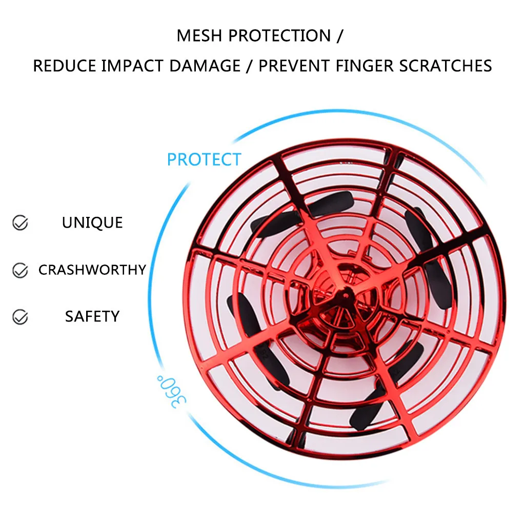 Machine on radio control Mini Anticollision Sensor Induction Hand Controlled Altitude Hold Mode UFO Drone for children funny