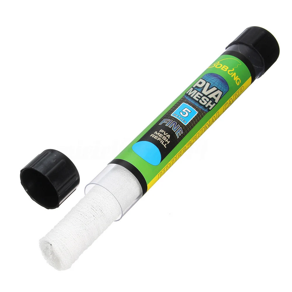 

Outdoor Accessories PVA Mesh Sports Bait Bag Water Soluble Net Stocking Carp Fishing Refill Tools Funnel Tube Feeding