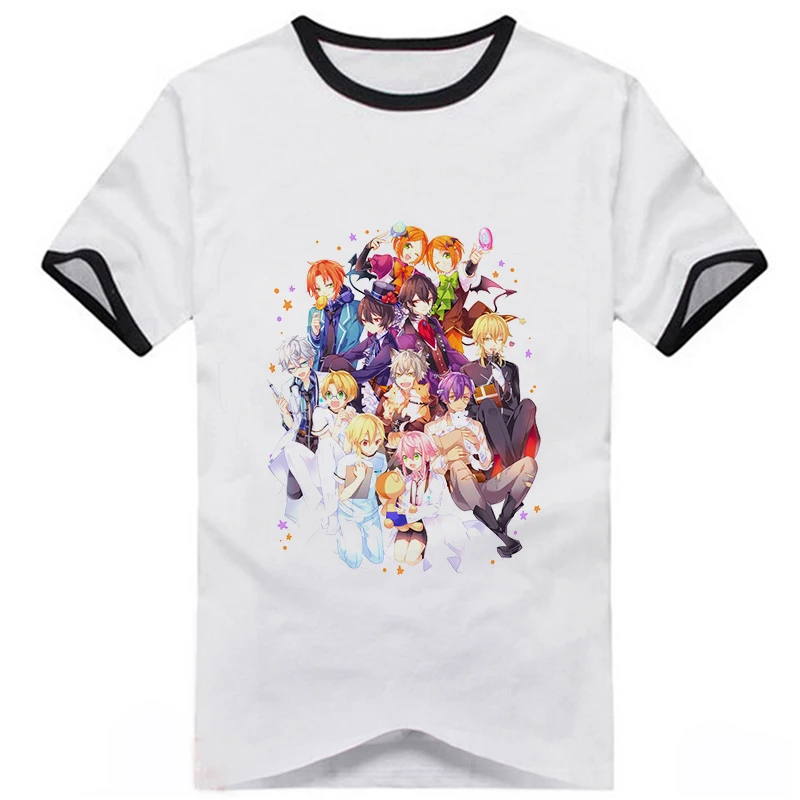 29 Новая футболка со звездами из аниме Trickstar Fine knights 2wink Switch team Мужская и Женская Повседневная футболка с коротким рукавом и принтом - Color: 29